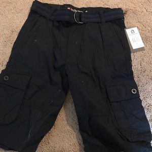 Cargo shirt navy NEW with tags